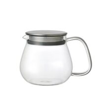 Kinto-Unitea-One Touch Teapot- Stainless Steel