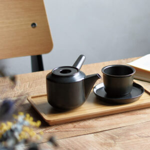 Kinto-Leaves to Tea-Cup & Saucer - Image 2