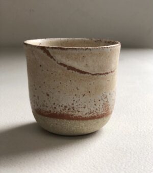 Stoneware tea cup