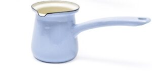 Enamel Chai Pot, sky blue - Image 2