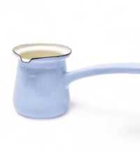 Enamel Chai Pot, sky blue