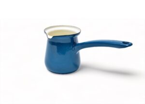 Enamel Chai Pot, teal - Image 3